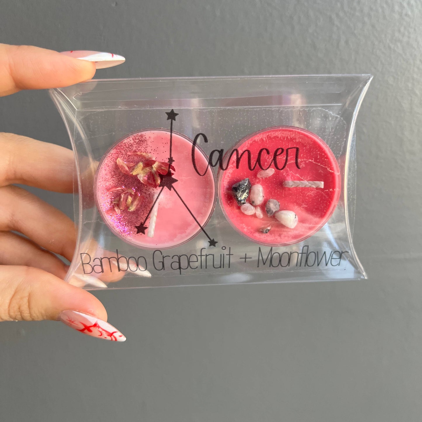 Cancer Zodiac Tea Light Candle Set