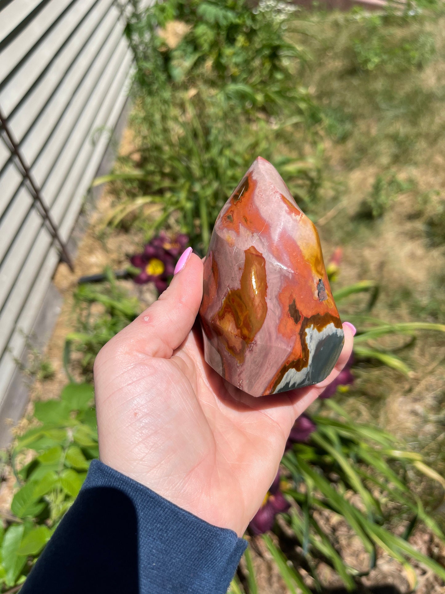 Polychrome Jasper Flame