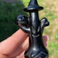 Black Obsidian Spooky Tree Carving