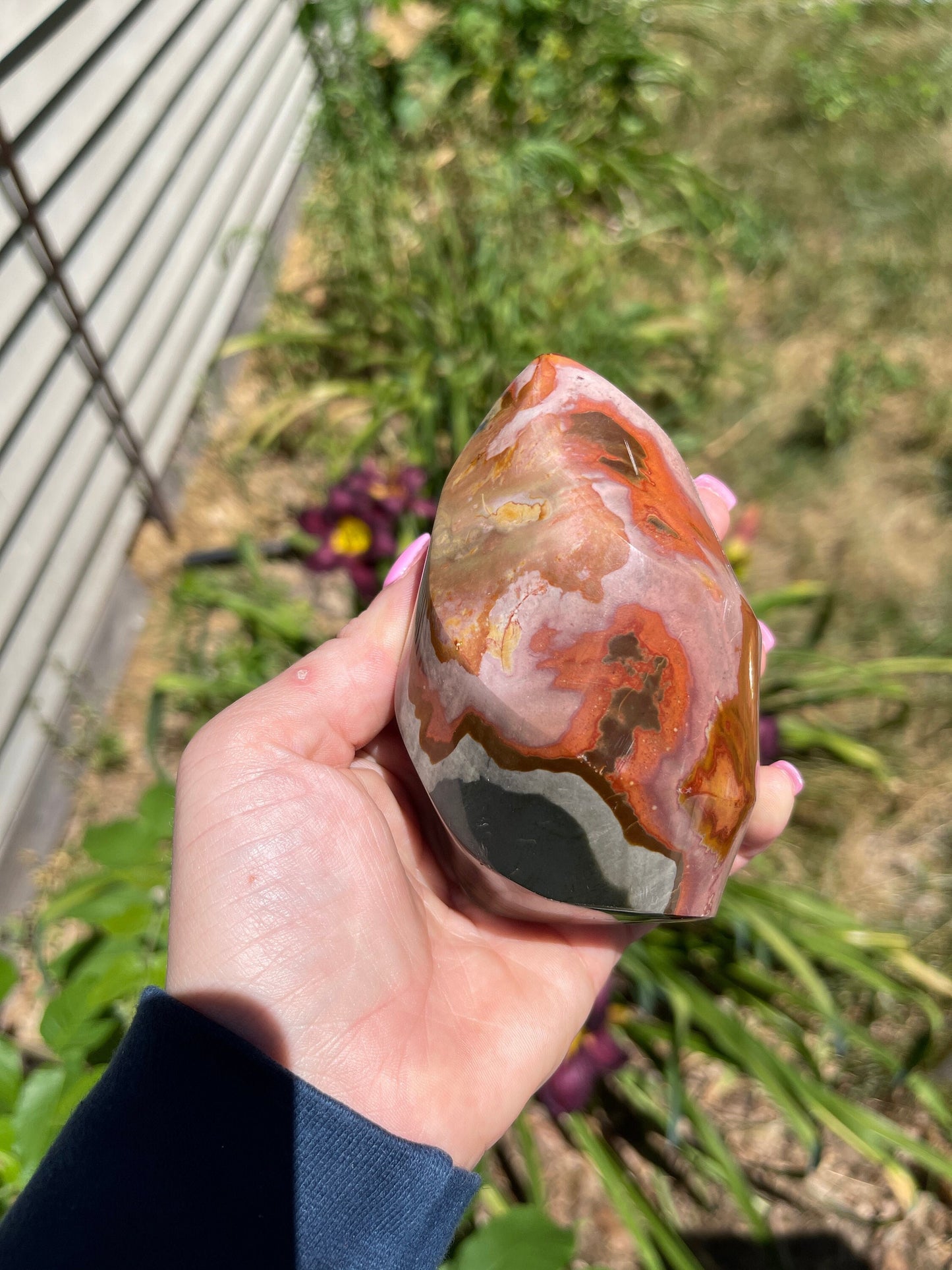 Polychrome Jasper Flame