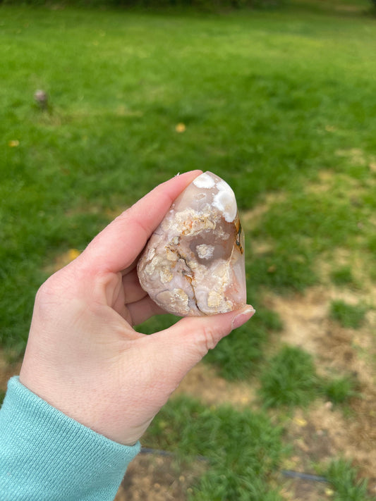 Flower Agate Freeform