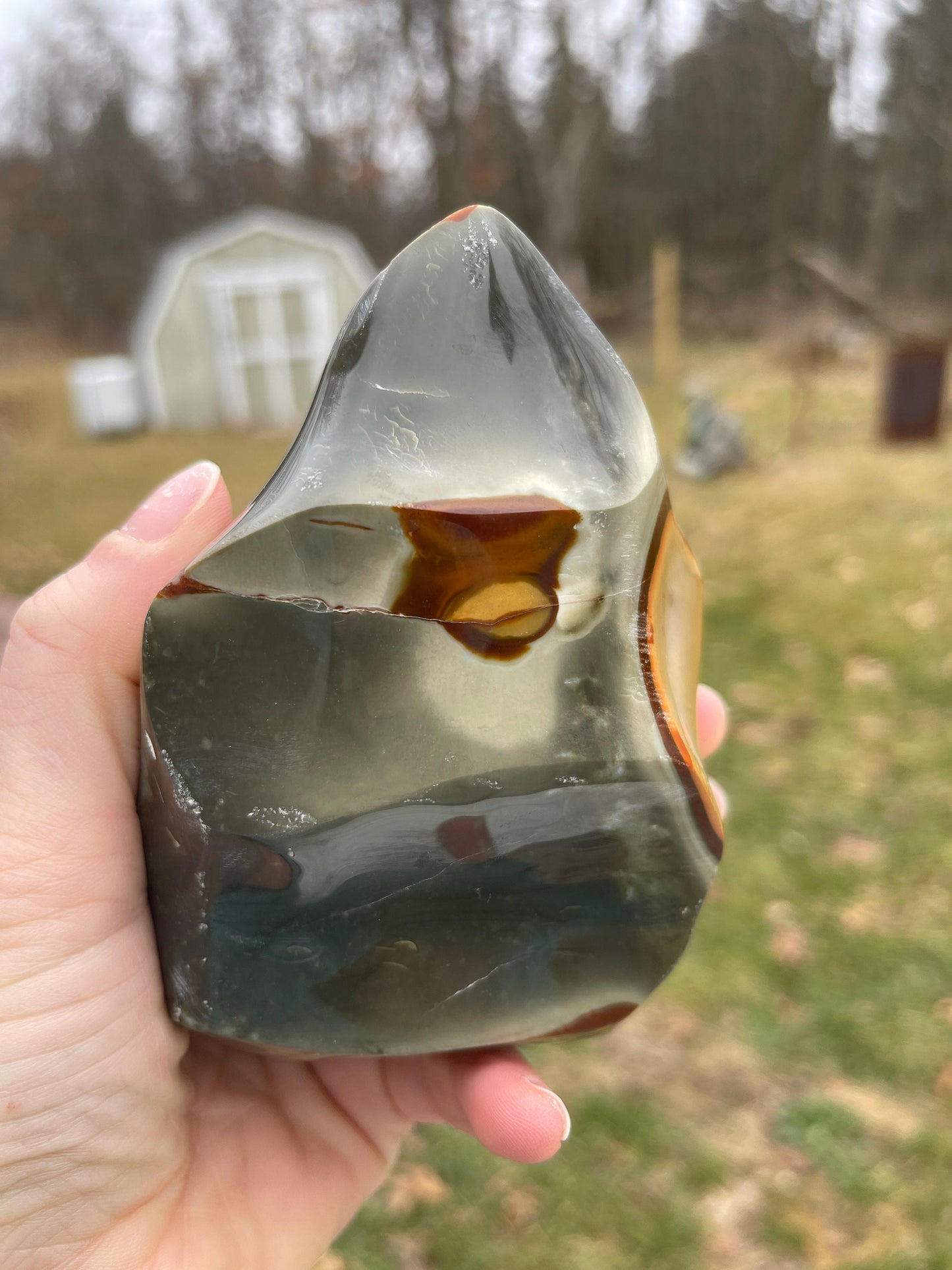 Polychrome Jasper Flame