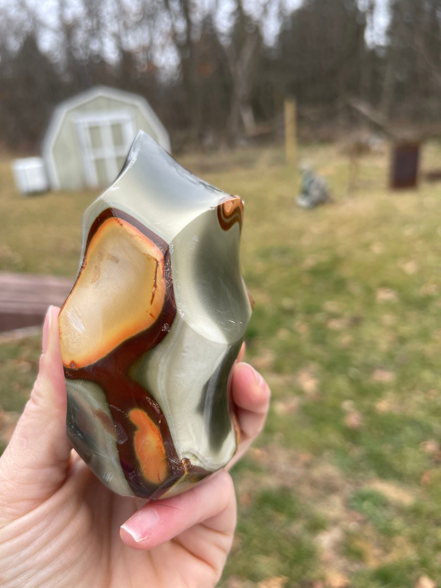 Polychrome Jasper Flame