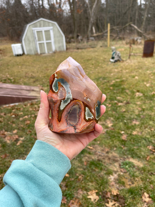 Polychrome Jasper Flame