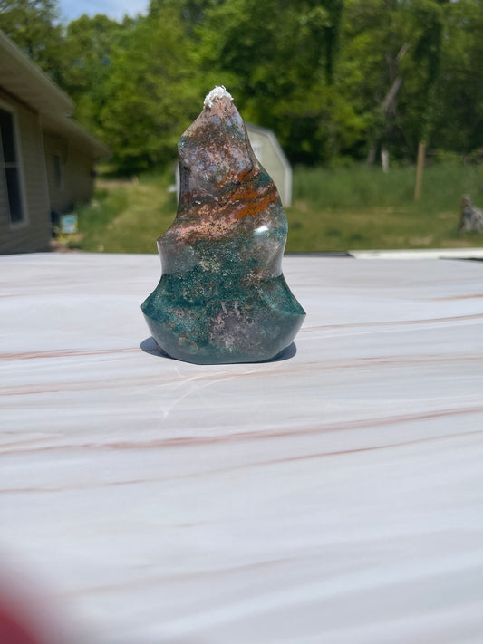 Colorful Ocean Jasper Flame