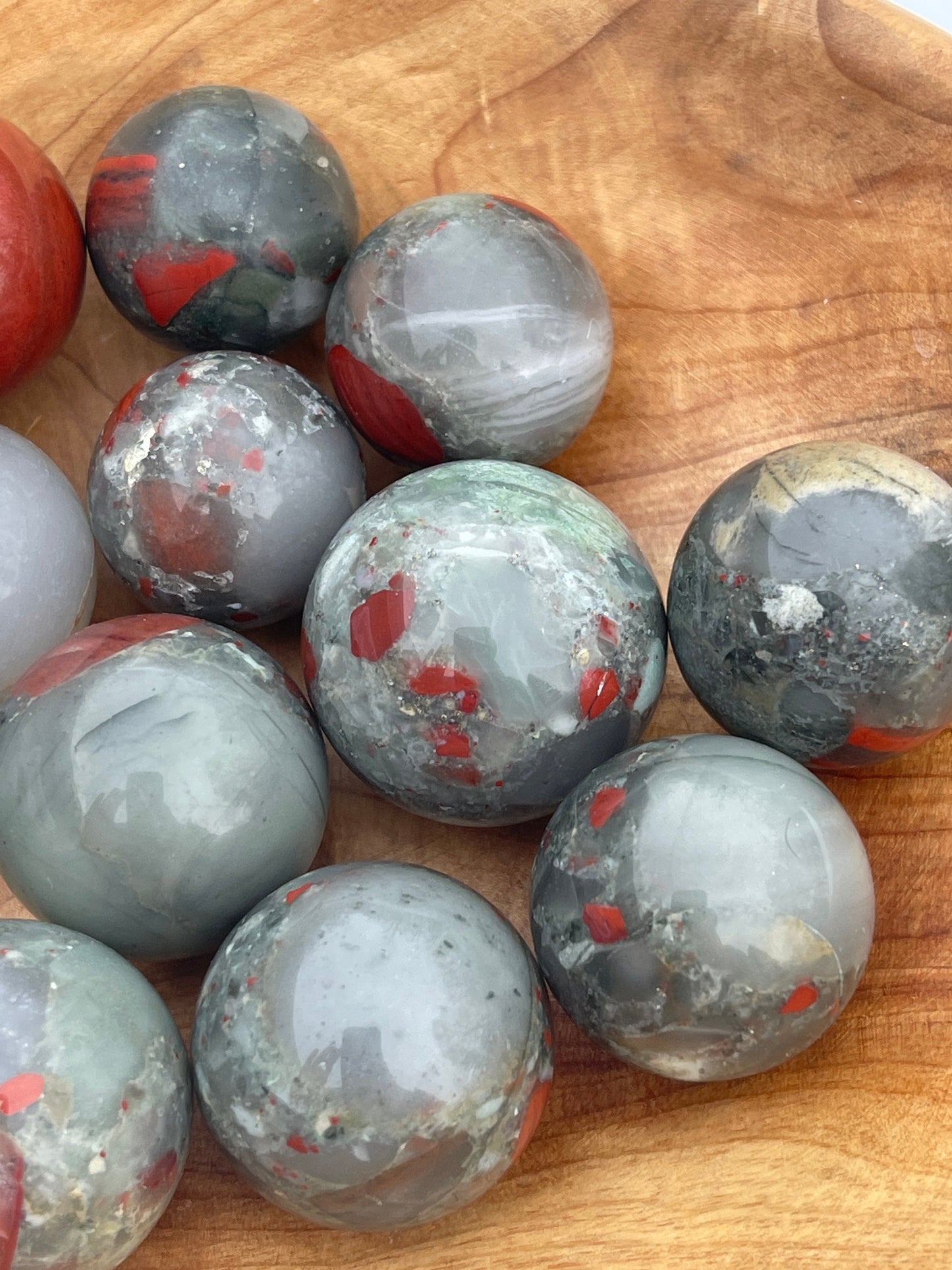 African Bloodstone Mini Sphere