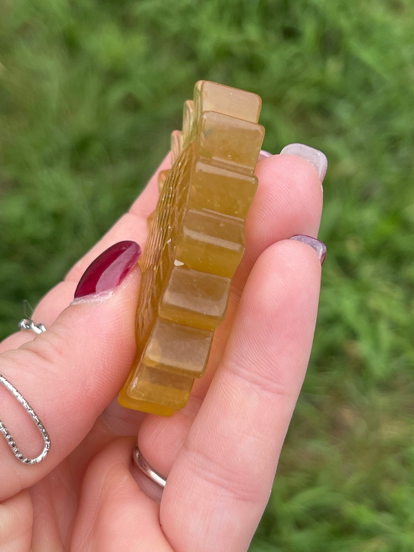 Yellow Fluorite Sunflower