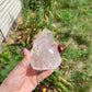 Clear Quartz Flame with Rainbow