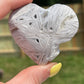 White Mexican Agate Heart