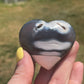 Orca Agate Heart