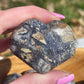 Purple Breccia Jasper Heart