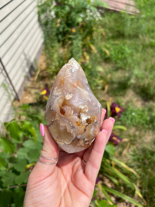 Flower Agate Flame