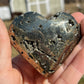 Pyrite Heart Carving