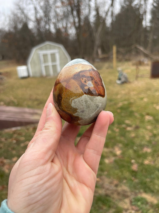 Polychrome Jasper Egg