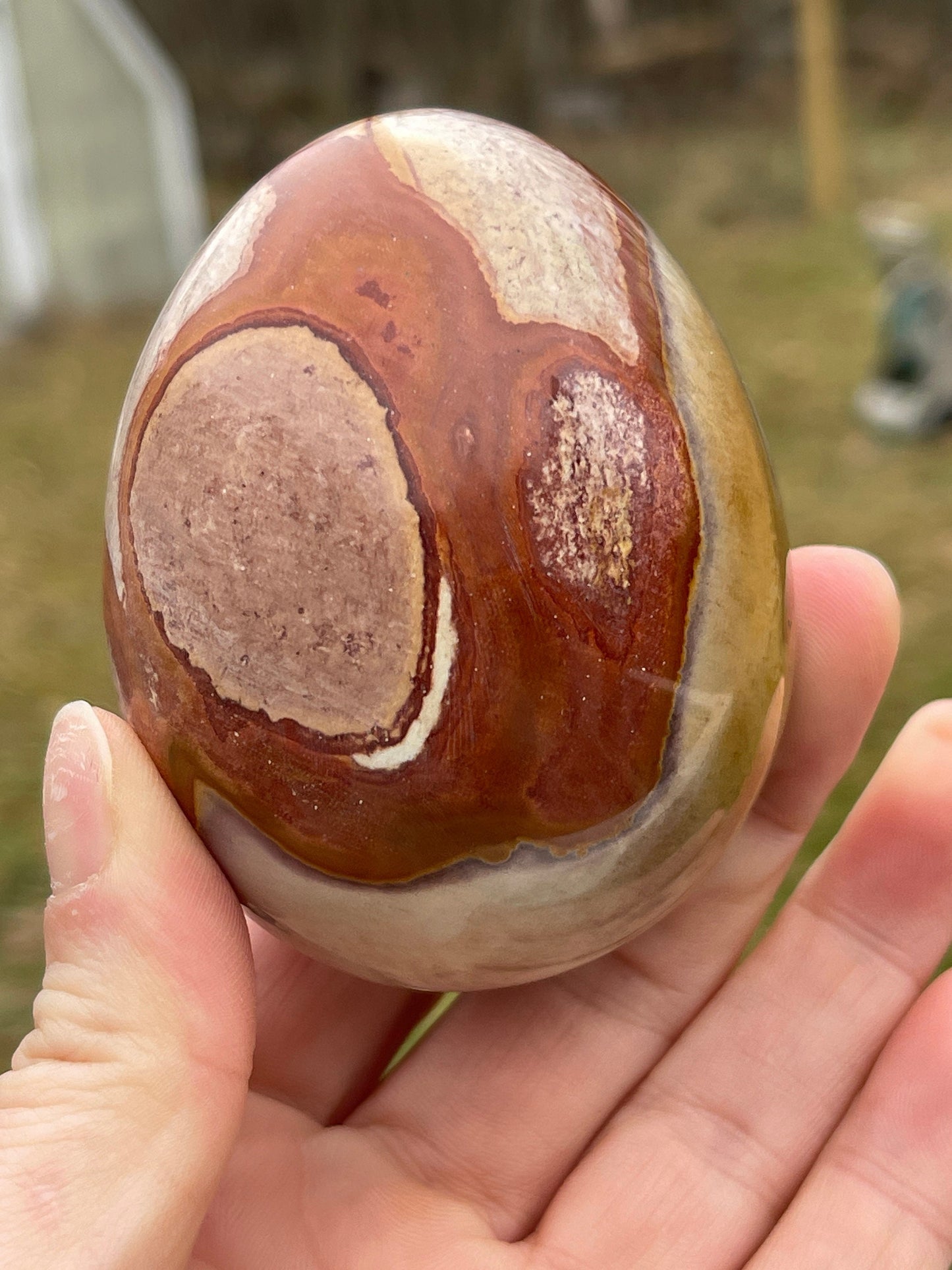 Polychrome Jasper Egg