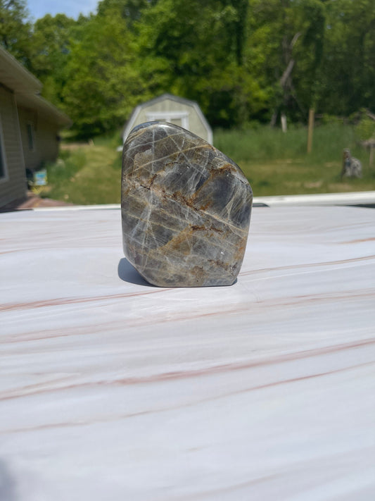 Purple Flash Labradorite Freeform