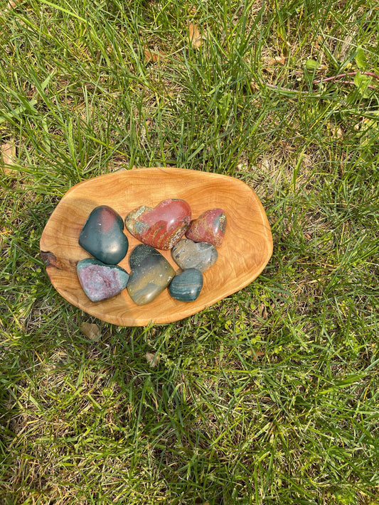 Ocean Jasper Heart