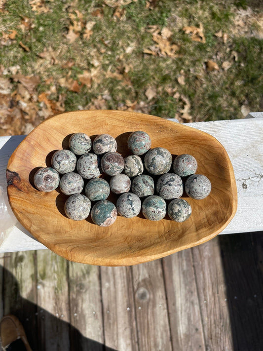 Flower Rhyolite Mini Sphere